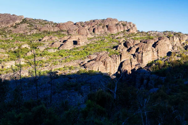 Vista Longo Dos Cumes Parque Nacional Grampians Victoria Austrália — Fotografia de Stock