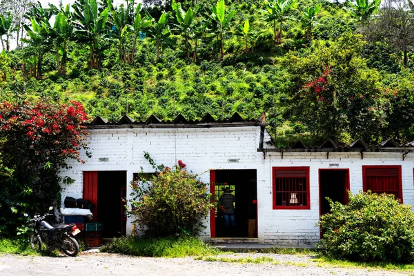 Manizales Kolumbien Nov Bauernhaus Venecia Ländlichen Bergigen Teil Kolumbiens Inmitten — Stockfoto