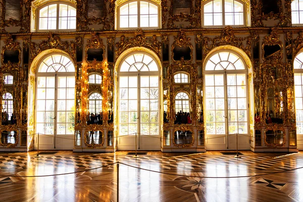 Saint Petersburg Russia Apr 2019 Interior Catherine Palace Tsarskoye Selo — 스톡 사진