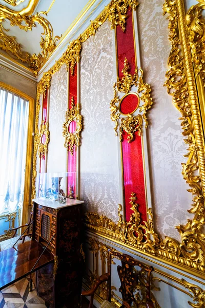 San Petersburg Rusia Abr 2019 Interior Del Palacio Catalina Tsarskoye —  Fotos de Stock