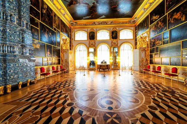 Saint Petersburg Russia Apr 2019 Interior Catherine Palace Tsarskoye Selo — 스톡 사진