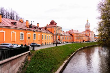 St. Petersburg, Rusya 'daki Alexander Nevsky Lavra' nın Trinity Katedrali