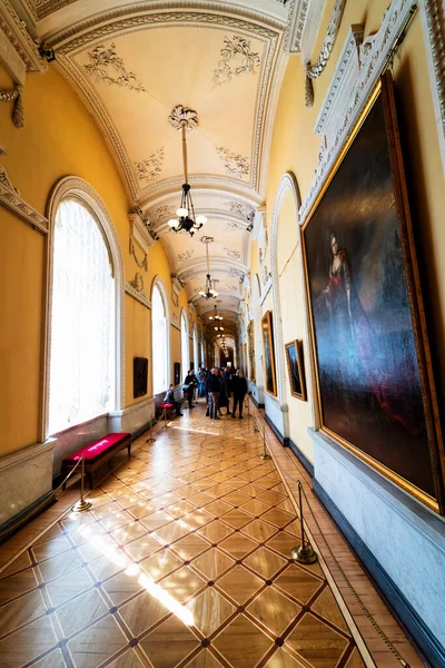 Saint Petersburg Russia April 2019 State Hermitage Museum Voor Kunst — Stockfoto