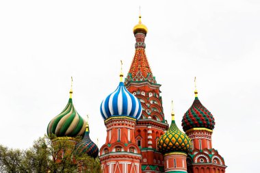 St. Moskova, Rusya 'daki Kızıl Meydan' daki Basil Katedrali