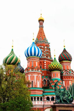 St. Moskova, Rusya 'daki Kızıl Meydan' daki Basil Katedrali