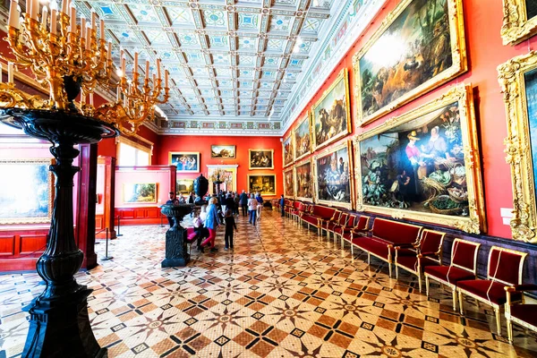 Saint Petersburg Russia Aprile 2019 Eremo Stato Museo Arte Cultura — Foto Stock