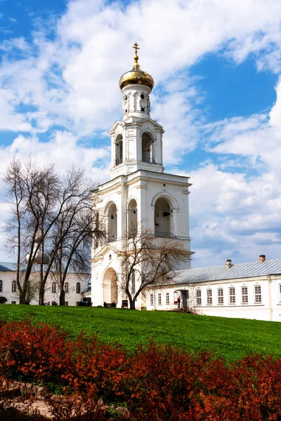 Monastero San Giorgio Veliky Novgorod Russia Situato All Origine Del — Foto Stock