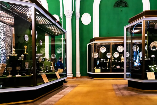 Москва Россия Мая 2019 Года Внутри Оружейной Палаты Кремлевском Музее — стоковое фото