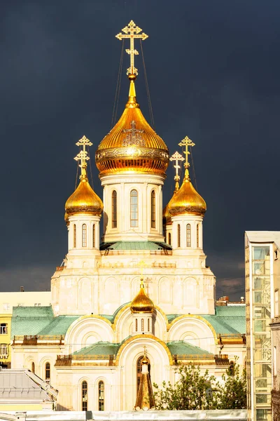 Mosca Sretensky Stavropegial Monastero Maschile Cattedrale Della Presentazione Dell Icona — Foto Stock