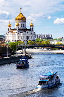 Moskova, Rusya 'daki Kurtarıcı İsa Katedrali