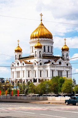 Moskova, Rusya 'daki Kurtarıcı İsa Katedrali