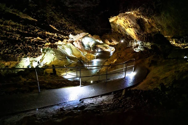 Galeria Jaskinia Beliańska Wschodnia Część Tatr Bielskich Słowacji — Zdjęcie stockowe