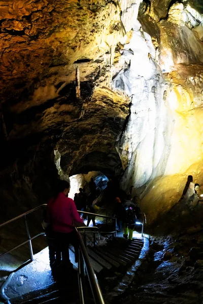 Mission Anska Cave画廊 斯洛伐克Belianske Tatras的东部 — 图库照片