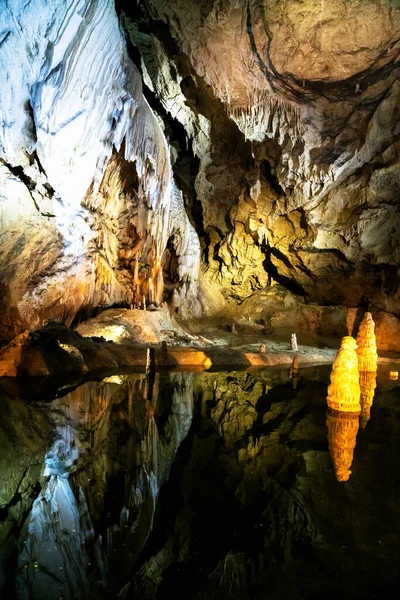 Galeria Belianska Caverna Parte Oriental Belianske Tatras Eslováquia — Fotografia de Stock