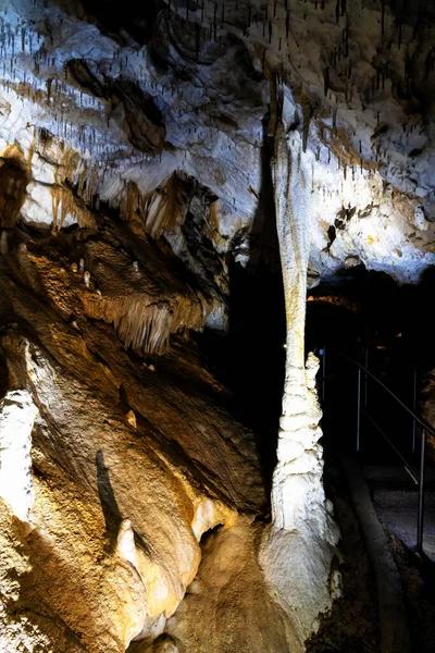 Galeria Belianska Caverna Parte Oriental Belianske Tatras Eslováquia — Fotografia de Stock