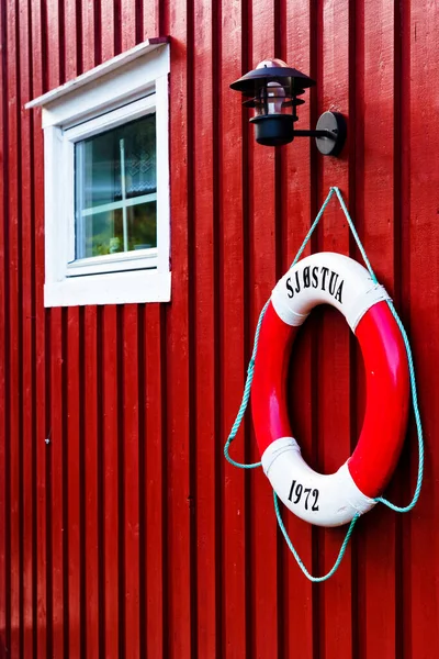 Nusfjord Norge Aug 2019 Typiskt Hus Landet Hytte Nusfjord Norge — Stockfoto