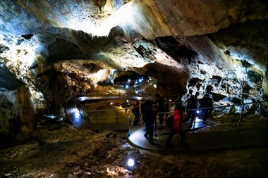Belianska Mağarası Galerisi - Slovakya 'daki Belianske Tatras' ın doğu bölümü