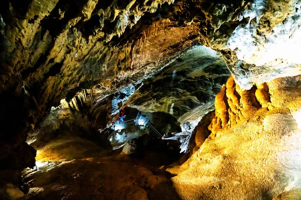 Galerie Belianska Höhle Östlicher Teil Der Belianske Tatra Der Slowakei — Stockfoto