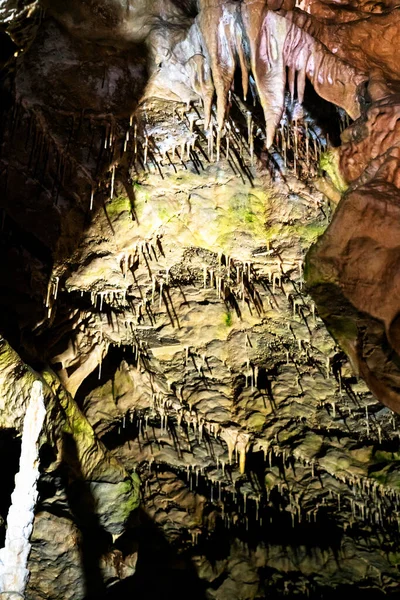 Galeria Belianska Caverna Parte Oriental Belianske Tatras Eslováquia — Fotografia de Stock