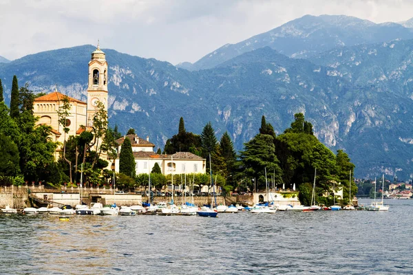 Panoramiczny Widok Miasto Tremezzo Jezioro Como Włochy — Zdjęcie stockowe