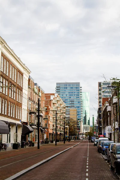 オランダのロッテルダム 2014年11月10日 オランダのロッテルダム市内中心部の眺め ロッテルダムはオランダの大都市で 世界最大の港の一つです — ストック写真