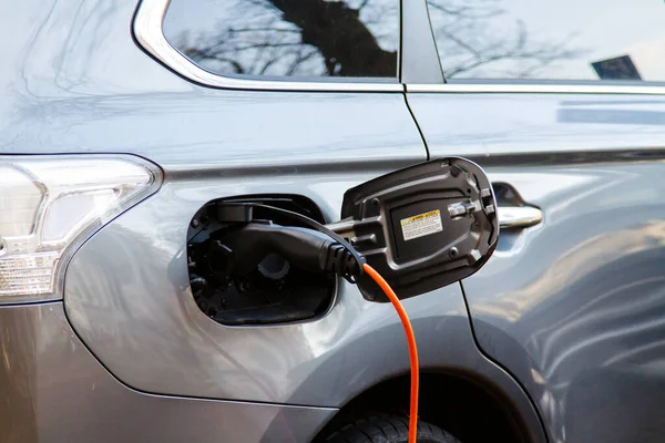 Fuente Alimentación Para Carga Coche Eléctrico —  Fotos de Stock