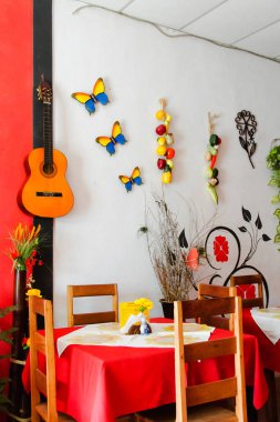 Guatemala 'daki sevimli geleneksel kafe.