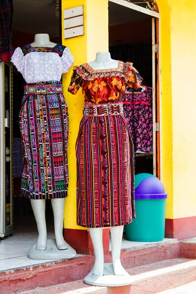 Handgestrickte Kleidung Aus Guatemala Zentralamerika — Stockfoto