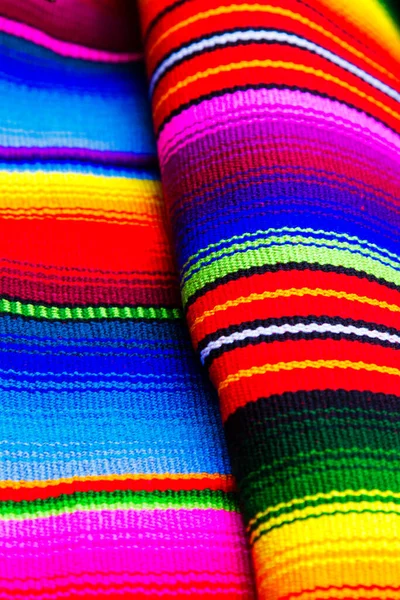 Mayan Mantas Textiles Diseños Mercado Chichicastenango Guatemala América Central —  Fotos de Stock