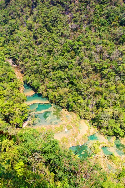 Semuc Champey Lanquin Guatemala América Central — Foto de Stock