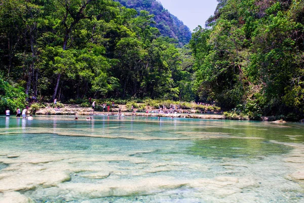 Semuc Champey Lanquin Guatemala Střední Amerika — Stock fotografie