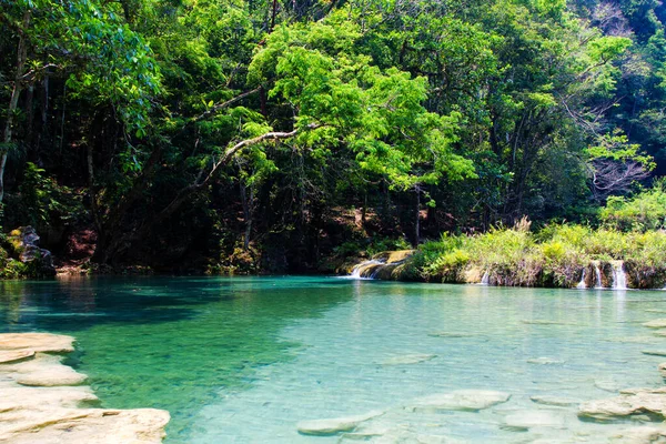 Semuc Champey Lanquin Guatemala Střední Amerika — Stock fotografie