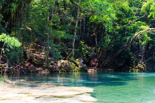 Semuc Champey Lanquin Guatemala Střední Amerika — Stock fotografie