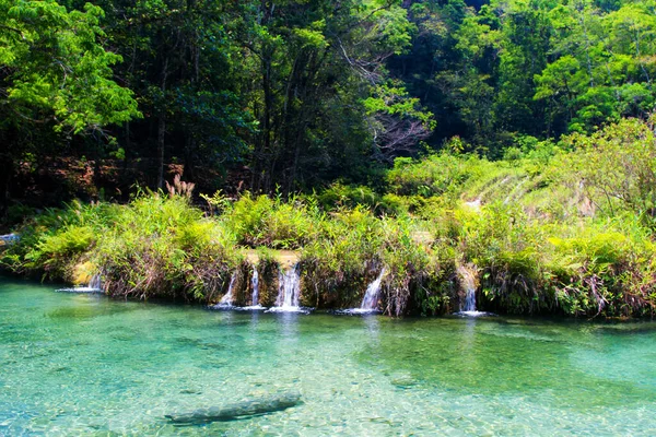 Semuc Champey Lanquin 과테말라 아메리카 — 스톡 사진