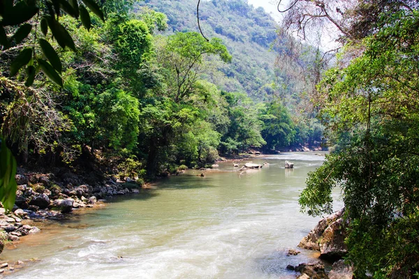 Semuc Champey Lanquin Guatemala America Centrale — Foto Stock