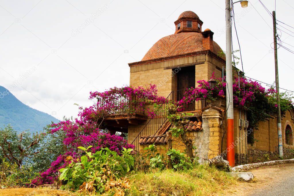 House in Guatemala, Central America