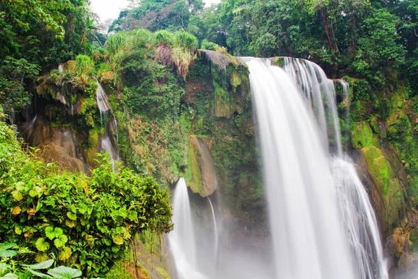Waterval Pulhapanzak Honduras Midden Amerika — Stockfoto