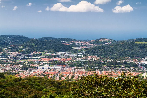 Veduta Della Capitale Salvador San Salvador America Centrale — Foto Stock