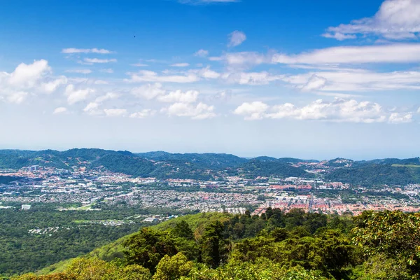 Veduta Della Capitale Salvador San Salvador America Centrale — Foto Stock