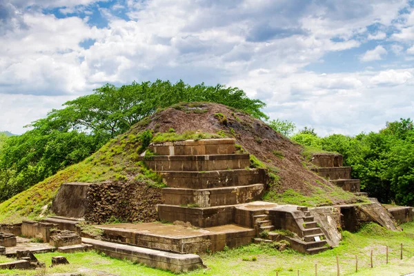 Ruinen Von San Andres Salvador Mittelamerika — Stockfoto