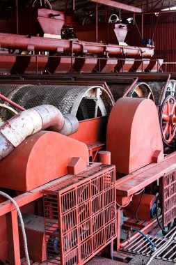 Kahvenin sıralandığı kahve değirmeninin içinde kabuk çıkarılıyor, fasulyeler temizleniyor, yakılıyor ve kızartılıyor. Sonunda kahve kurutucuları ve yerel perakendecilere satılıyor..