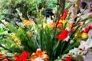 Orta Amerika 'da çiçek kompozisyonları