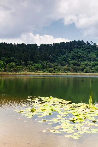 Laguna Verde Ruta Las Flores Salvador — Foto Stock