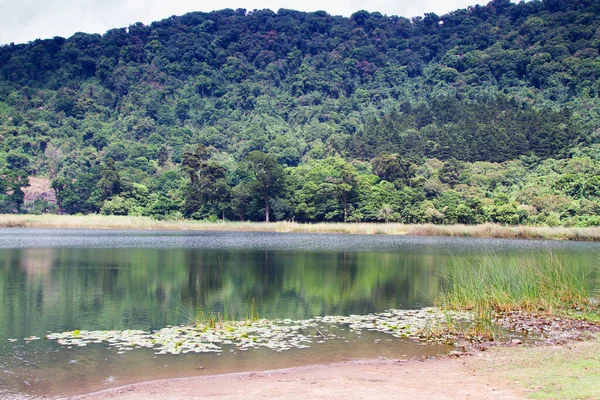 Laguna Verde Ruta Las Flores Salvador — Stockfoto