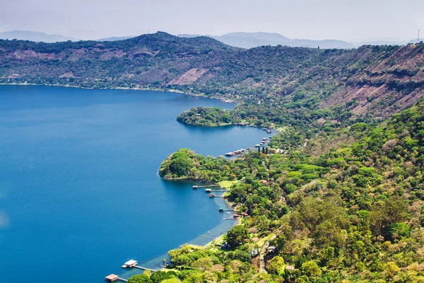 Lago Coatepeque Vicino Santa Ana Salvador America Centrale — Foto Stock