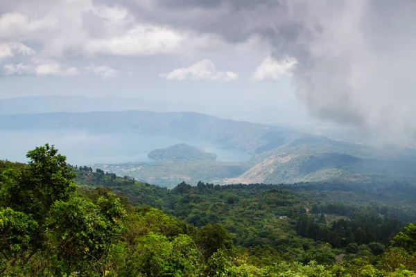 Lago Coatepeque Cerca Santa Ana Salvador América Central — Foto de Stock