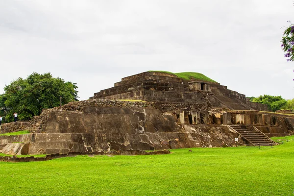 Tazumal Mayan Ruins Salvador Santa Ana Central America — Stock Photo, Image