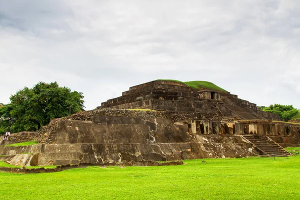 Tazumal Mayan Ruins Salvador Santa Ana Central America — Stock Photo, Image