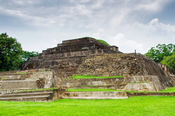 Santa Ana Orta Amerika Yakınlarındaki Salvador Tazumal Maya Kalıntıları — Stok fotoğraf