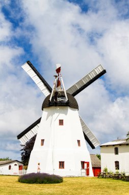 Aarsdale Yel Değirmeni, Ada Bornholm, Danimarka